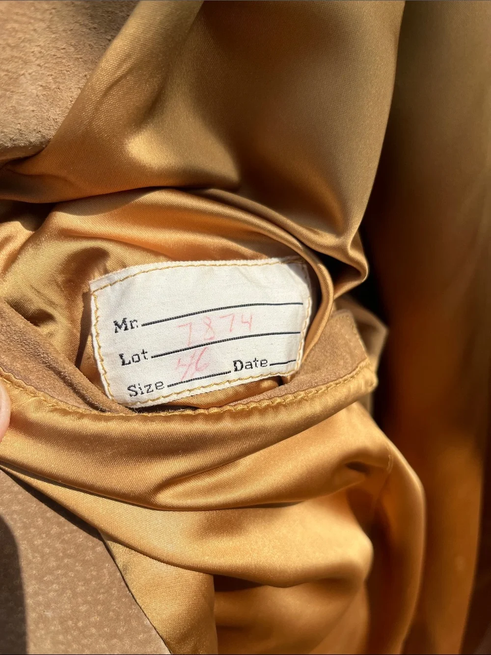 Classic Tan Suede Blazer Jacket